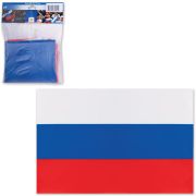 Флаг РФ 90*135см, пакет с европодвесом