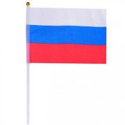 Флаг Триколор 10х15 см (12 шт./уп.)