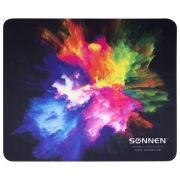 Коврик для мыши SONNEN «EXPLOSIVE», резина + ткань, 220х180х3 мм, 513291