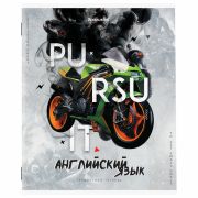 Тетрадь предметная «SPORT CLUB» 48 л., обложка картон, АНГЛИЙСКИЙ ЯЗЫК, клетка, подсказ, BRAUBERG, 4