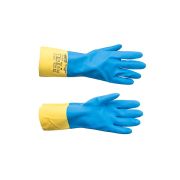 Перчатки защитные Колортек (Colortec HP300) синие с желтым (XL (10))