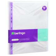 Папка-вкладыш с перфорацией Berlingo «Mirror», А4, 30мкм, глянцевая