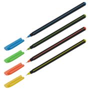 Ручка шариковая Luxor «Stick Soft Touch» синяя, 0,7мм, корпус ассорти