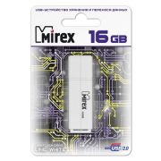 USB флеш-диск 16 Gb Mirex Line White