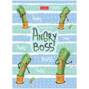 Бизнес-блокнот А6, 64л., Hatber «Angry Boss»