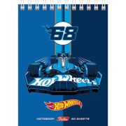 Блокнот А6 60л.нелин.гребень,карт.обл.HATBER, “Машинки (Hot wheels)“