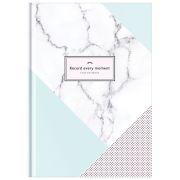 Бизнес-блокнот А5, 80л., OfficeSpace «Узор. Marble design», глянцевая ламинация