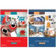 Блокнот А5 80л. на гребне ArtSpace «Офис. Сolorful ideas», твердая подложка