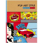 Бизнес-блокнот А4, 80л., BG «POP art», глянцевая ламинация