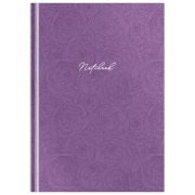 Бизнес-блокнот А5, 80л., OfficeSpace «Моноколор. Purple», матовая ламинация, выб. лак