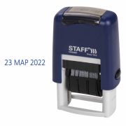 Датер-мини STAFF, месяц буквами, оттиск 22х4 мм, «Printer 7810»