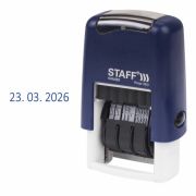 Датер-мини STAFF, месяц цифрами, оттиск 22х4 мм, «Printer 7810 BANK»