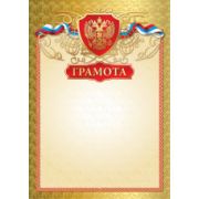 Грамота премиум с госсимволикой