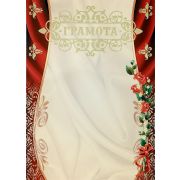 Грамота премиум с госсимволикой