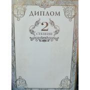 Диплом премиум 2 степени