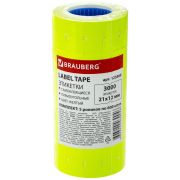 Этикет-лента BRAUBERG 123569/123570/123571, 5x600 шт.