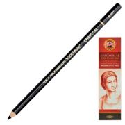 Карандаш угольный KOH-I-NOOR, 1 шт., «Gioconda», корпус черный, средняя твердость, 3,8 мм, 881000200