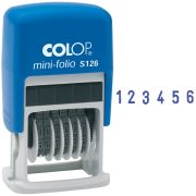 Нумератор мини автомат Colop, 3,8мм, 6 разрядов, пластик, карт. уп