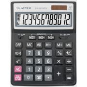 Калькулятор Skainer SK-888XBK, бухгалтерский, большой настольный 12 разрядов