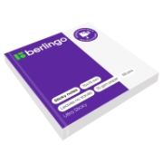 Самоклеящийся блок Berlingo «Ultra Sticky», 75*75мм, 100л., белый