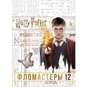 Фломастеры «VK» 12 цв. -Гарри Поттер- в карт.короб. с европодвесом
