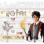 Фломастеры «VK» 18 цв. -Гарри Поттер- в карт.короб. с европодвесом