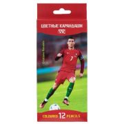 Карандаши цветные 12 цв Футбол
