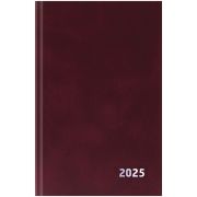 Ежедневник датированный 2025г, А5, 168л., бумвинил, BG бордовый ЕД5тБВ 59611