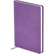 Ежедневник датированный 2025г, А5, 176л., твердый переплет, кожзам, BG «Winner. Light purple», фиоле