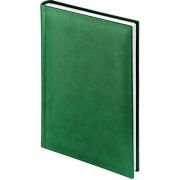 ЕЖЕДНЕВНИК НЕДАТИРОВАННЫЙ LAMARK VELVET A5 ЗЕЛЕНЫЙ, 256 СТР., ИСКУССТВЕННАЯ КОЖА, БЕЛЫЙ БЛОК, ЛДЯССЕ