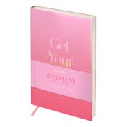 Ежедневник недатированный, А5, 136л., кожзам, Greenwich Line «Gradient. Get things done», тон. блок