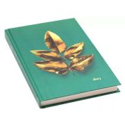 Ежедневник недатированный А5 112л «Лист» обложка твёрдая ламинированная