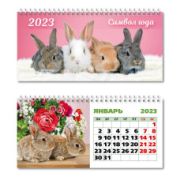 Календарь-домик горизонтальный 2023 символ года