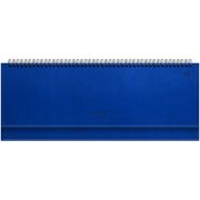 Планинг датированный 2025г., 64л., 330*130мм, кожзам, BG «Winner. Blue», синий