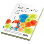 Бумага цветная OfficeSpace «Multicolor», А4, 80г/м², 200л., (10 цветов)