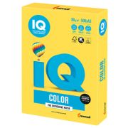 Бумага цветная IQ color, А4, 80 г/м2, 100 л., интенсив канареечно-желтая