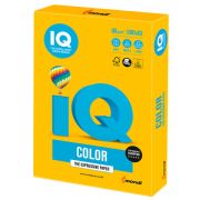 Бумага цветная IQ color, А4, 80 г/м, 100 л., интенсив, солнечно-желтая,
