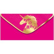 Конверт для денег Империя поздравлений «Верь в мечту», 84*168мм, фольга