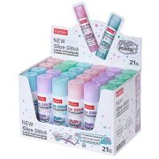 Клей-Карандаш Hatber-NEWtone- 21гр в картонной Дисплей-витрине